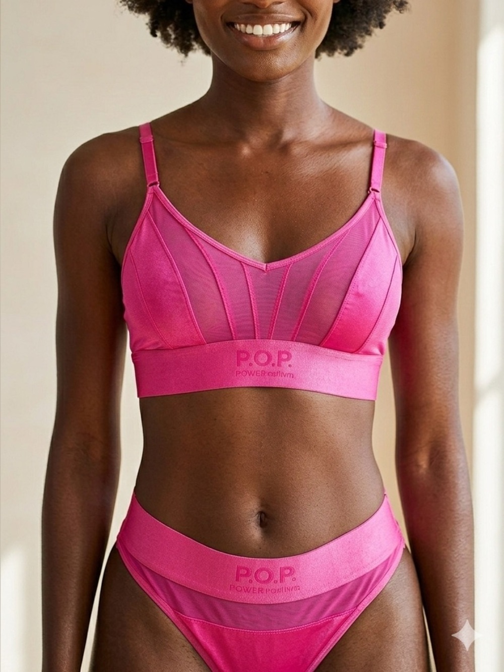 Hot Pink Lingerie Set – Hunkemöller P.O.P. (Size S)